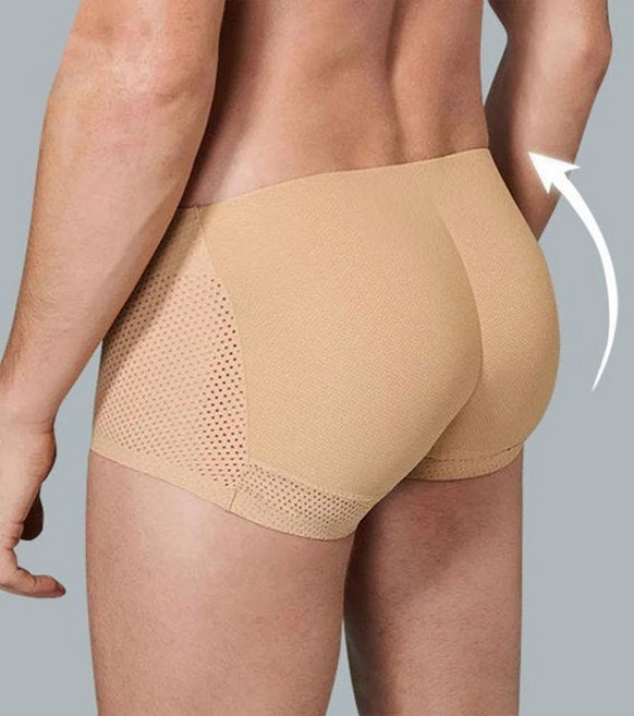 남성 엉덩이 뽕팬티 드로즈 탈부착패드 힙업 보정속옷 자전거 라이딩 낚시 쿠션감 바지맵시 사각빤스