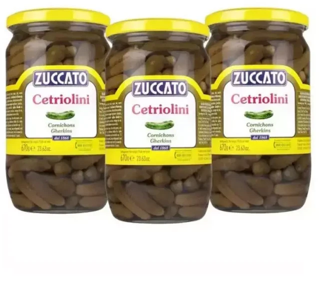 쥬카토 코니숑 오이피클 670g x 3, 1개