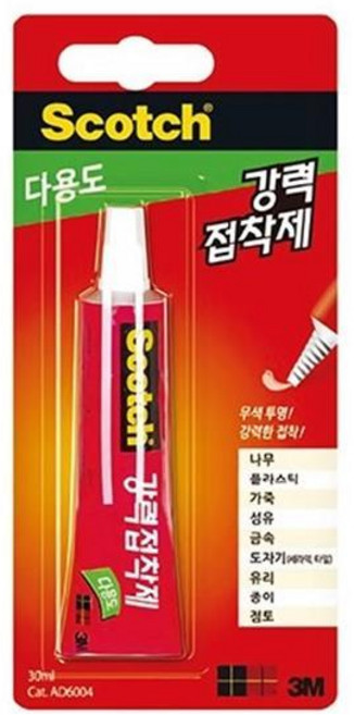 3M 다용도 강력접착제 AD6004 30ml 25729, 1개