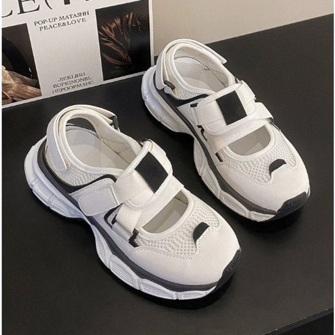 스타일닥터 트렌디 여성 패션 스니커즈 발편한 캐주얼 운동화 여름 샌들