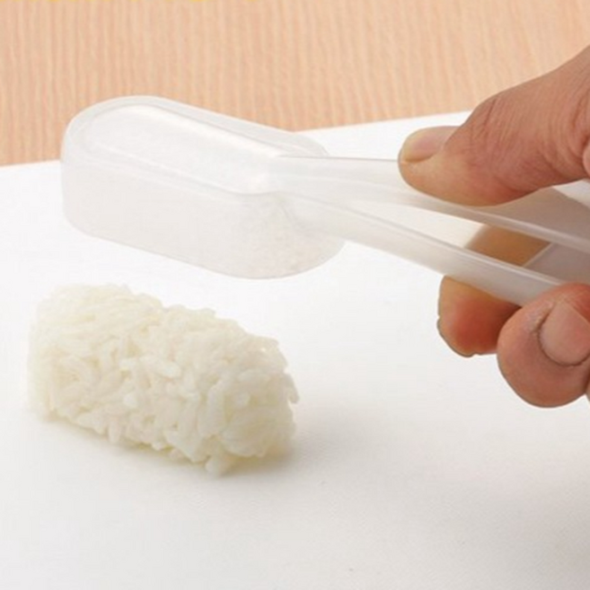 1+1+1김밥틀 일본 핸들 초밥 몰드 도시락 주먹밥 김밥 일본식 요리 공구 군함 3p 뉴타임즈, 화이트, 1개