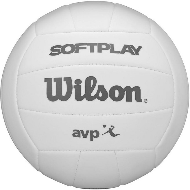 Wilson AVP 소프트 플레이 배구공 - 공식 사이즈 화이트, White