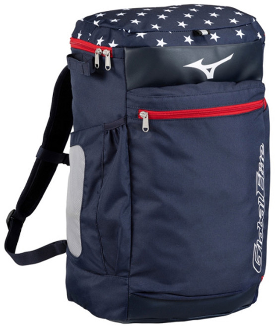 미즈노 야구가방 유소년 글로벌 엘리트 백팩 95086 곤적, 1개
