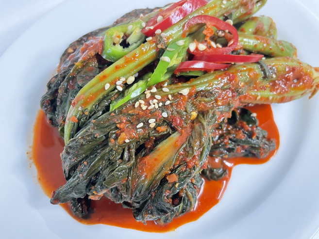 올 국산 100% 전라도 여수 돌산갓 피클 2kg 갓 피클 해썹인증업체 당일제조