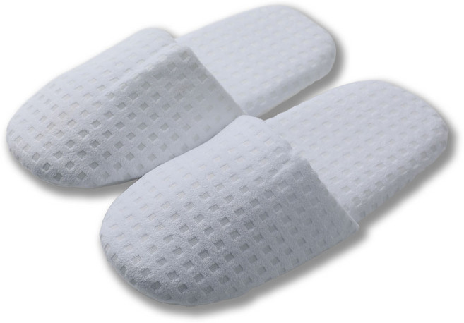 일회용 호텔 고급 쿠션 슬리퍼 층간소음 슬리퍼 10개, 화이트