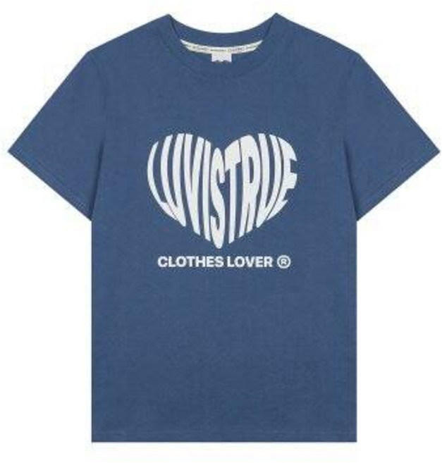 [국내정품] 러브이즈트루 반팔 SU HEART LOGO TEE(2COLOR) 190022