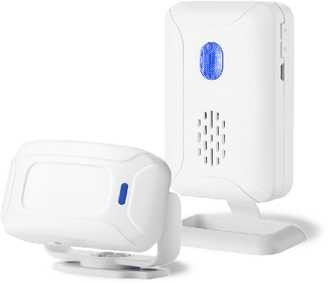 매장 가게 편의점 돈 벌어주는 크밸류 동작감지 무선 차임벨 센서벨, 센서벨세트, 1개