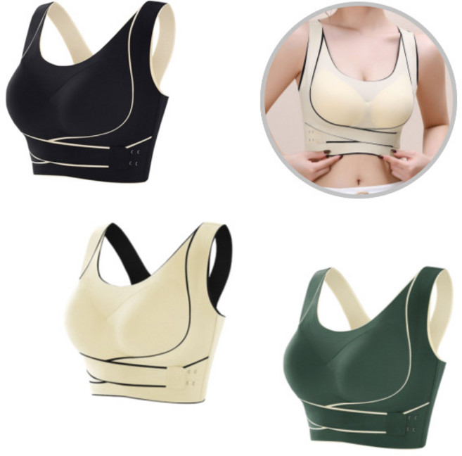 도나토르 노와이어 스포츠 필라테스 요가 브라탑