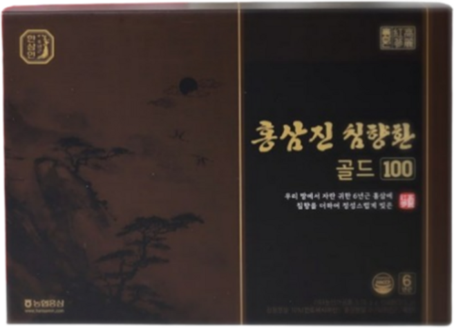 한삼인 홍삼침향환골드 100환 x 1세트, 100정