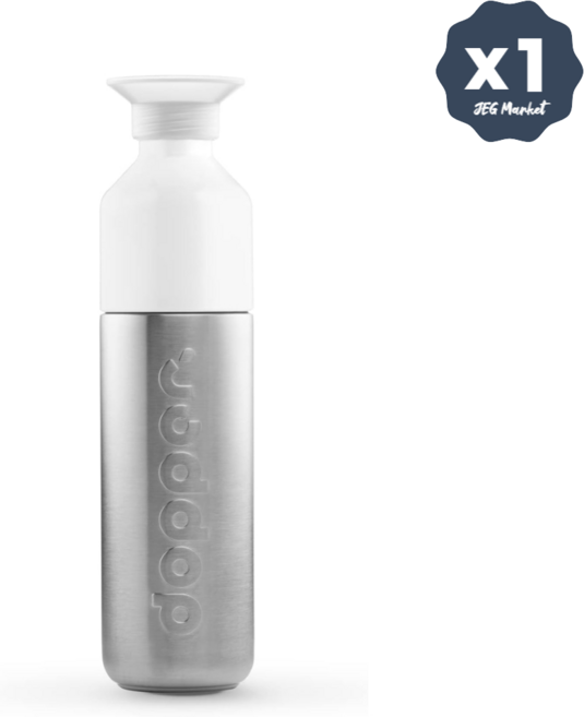 Preserve Dopper 도퍼 스테인리스 물병 450ml 스틸 미니멀 휴대용 워터보틀