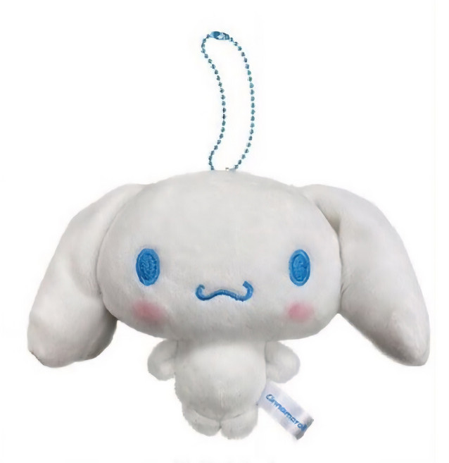 [일본 직수입] 산리오 마스코트 볼체인 키홀더(시나모롤)