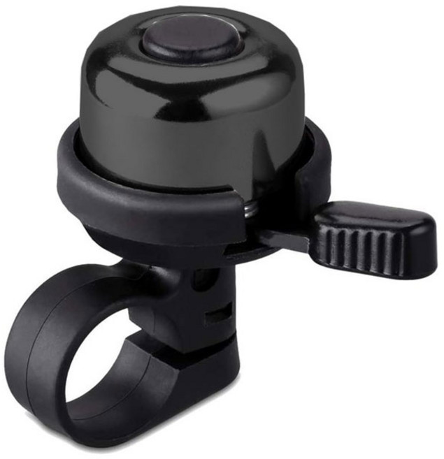 주닉스 X-11 자전거 킥보드 벨 따릉이 경적, 1개, 실버