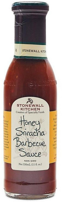 Stonewall Kitchen 스톤월 키친 허니 스리라차 바비큐 소스, 330g, 2개