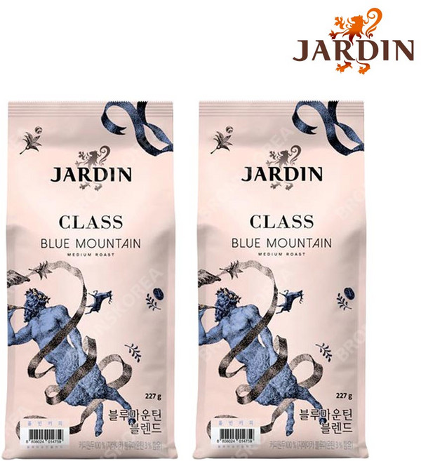 쟈뎅 클래스 블루마운틴 블렌드 홀빈 원두커피, 홀빈(분쇄안함), 227g, 2개