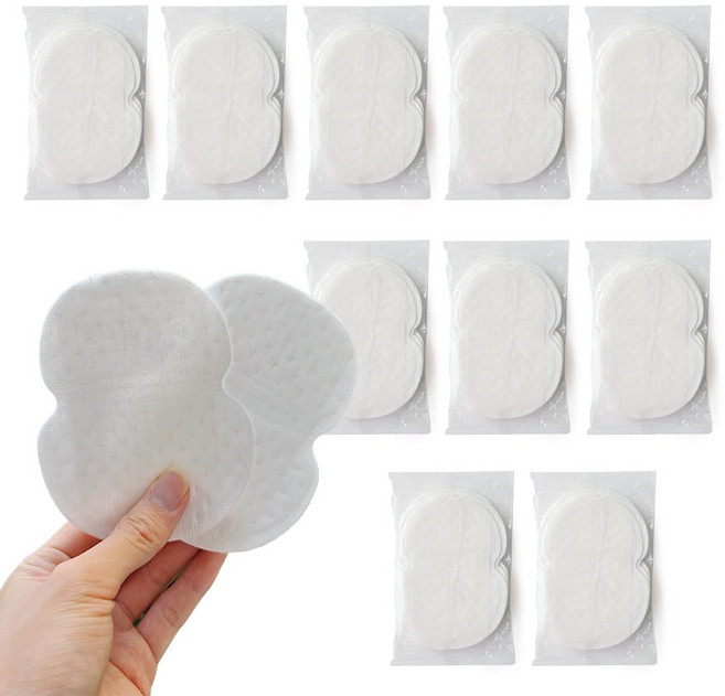 노바리움 겨터파크 방지 겨땀패드 화이트 11 x 9.5 cm, 100개