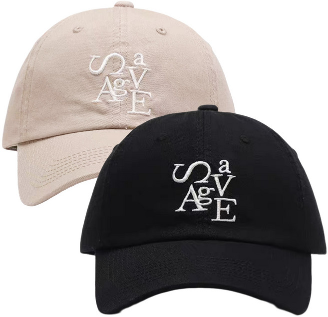 1+1 여성 모자 대두 볼캡 자수 스냅백 캡모자 야구모자 double in in ACC0110