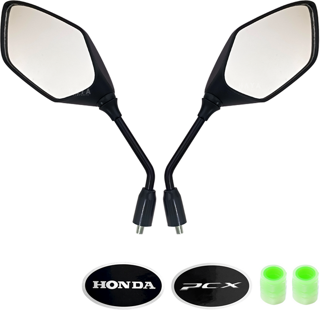 당일발송 사은품증정 PCX125 PCX150 백미러 좌우세트 거울 사이드미러 튜닝 용품 파츠 BWIN 쿠26/BWIN PCX백미러/좌+우+HP씬+야밸, 1개