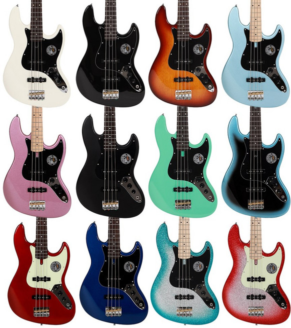 [헤드폰앰프제공] 데임 VS5 재즈 베이스 12종 컬러, 1개, 버건디(BUR)