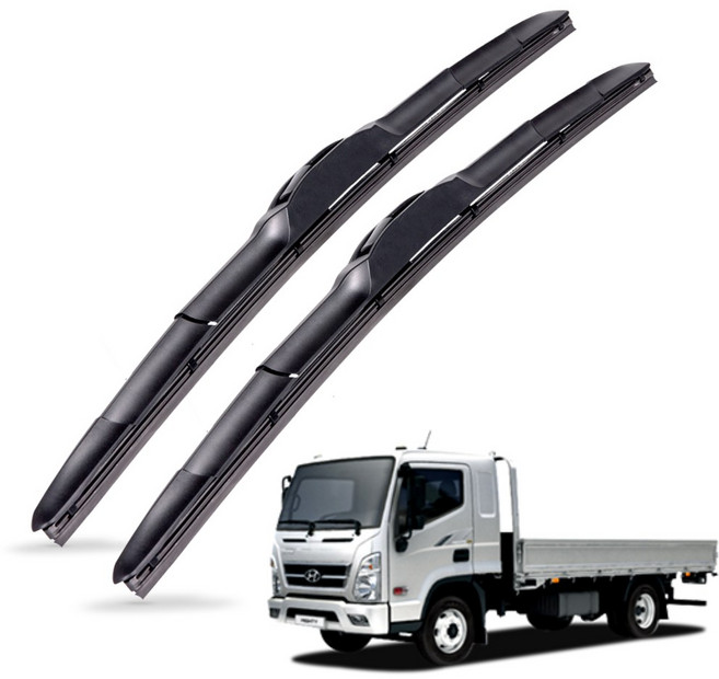 현대 호환 마이티 전차종 메탈 하이브리드 프리미엄 와이퍼 블레이드 윈도우 브러쉬, 3SD-마이티ll(15~현재)500+500mm