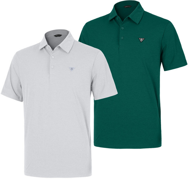 [투엘라] (1+1) 남성 소로나 반팔 카라 티셔츠_프레스코