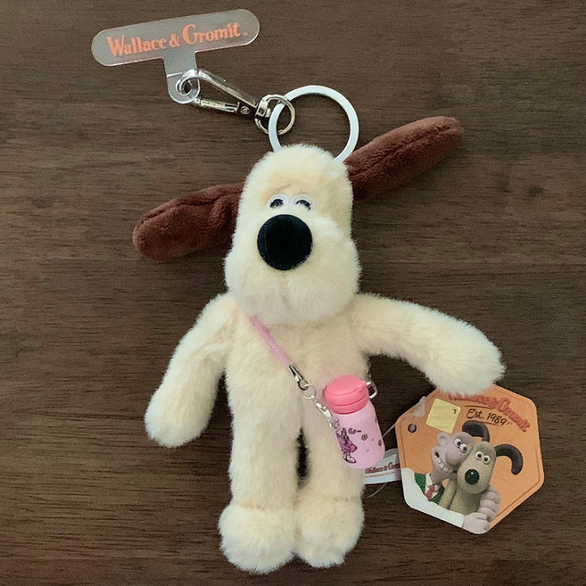 국내정품 그로밋 인형키링 숀 모루인형 꾸미기 옷 모음, 1개, 키링+15 핑크텀블러