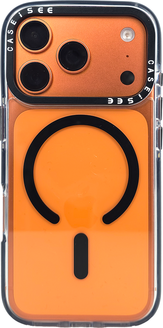 아이시(isee) 아이폰 호환 에어백 임팩트 제로 맥세이프 2배 강력자석 투명 케이스