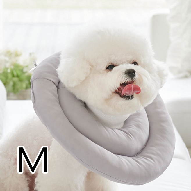 반려생각 UFO 강아지 고양이 넥카라 깔대기 목보호대, 1개