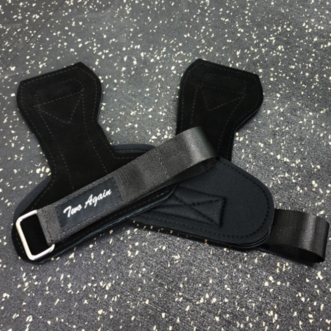 투어게인 헬스 파워 리프팅 스트랩 그립 풀업 철봉 턱걸이 데드리프트 장갑 웨이트 피트니스 손목 보호대, A타입 그립, 1개