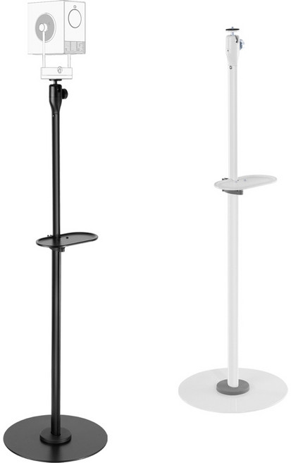 보이아 빔프로젝터 스탠드 거치대, 화이트, 1개