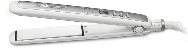 한일전자 파테크 스마트 헤어 스타일러 판고데기, PM-N4332, 화이트