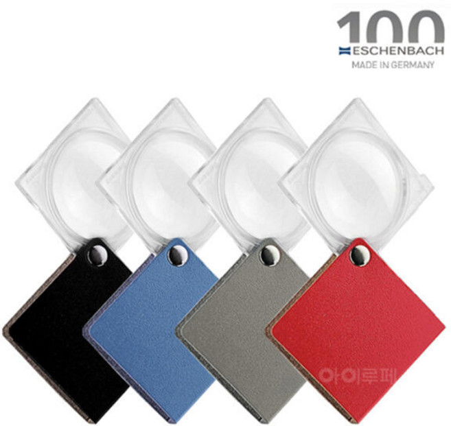 아트박스/아이루페 [에센바흐] 휴대용 지갑돋보기 이코노미 타입(3.5배), 1개