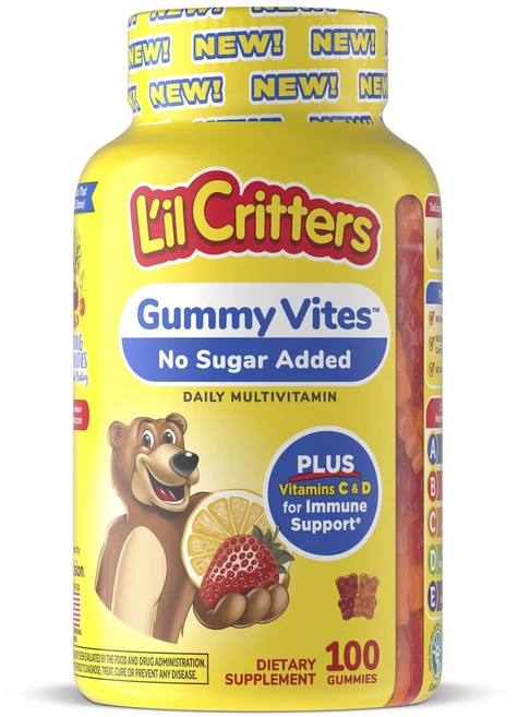 릴크리터스 구미 Vites 데일리 멀티 비타민, 1개, 100정 - 쿠팡