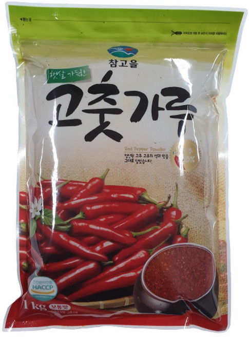 참고을 굵은 고춧가루, 1kg, 1개