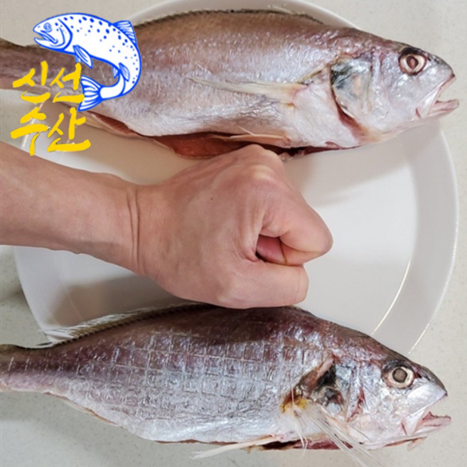 [재구매1위] 깔끔손질 국내산 통영반건조백조기 제수용 가정용, 1박스, 특대 4미 (27~30cm)