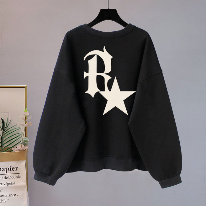 여자 운동복 봄 가을과 가을 새로운 기모 두꺼운 겨울 정상