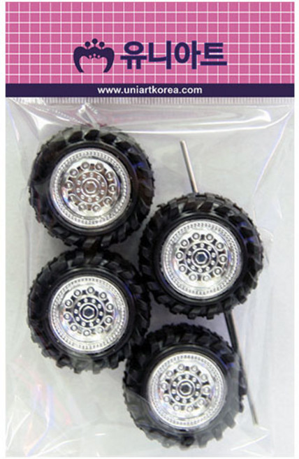 유니아트 자동차바퀴 대, 5개