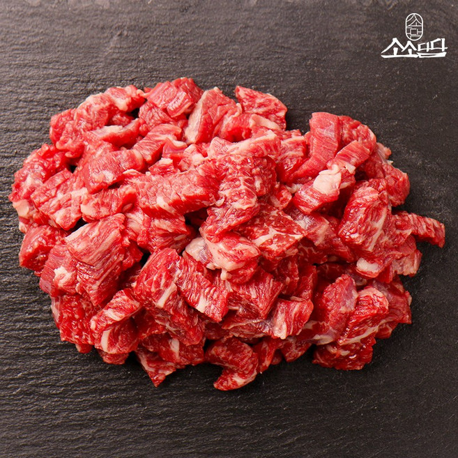 [소소담담] 1++ 투쁠한우 양지국거리, 250g, 4개