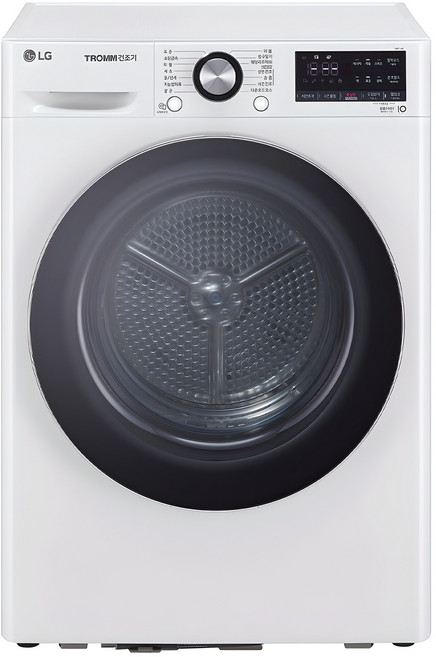 LG전자 듀얼 인버터 히트펌프 트롬 건조기 10kg 방문설치, RH10WTA, 화이트