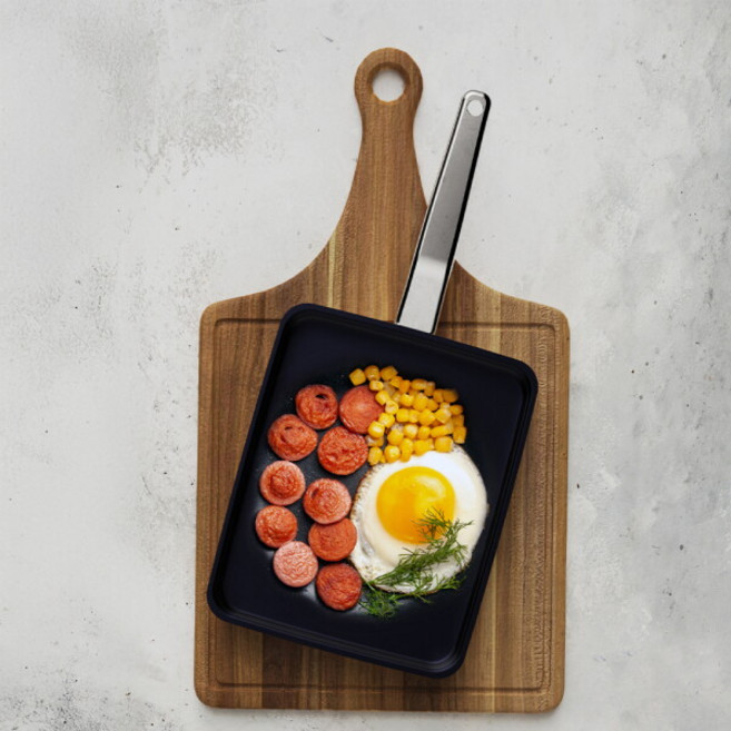 [알텐바흐] 디펜더스 브런치팬 사각 계란말이 후라이팬 25.7cm, 1개, 28cm