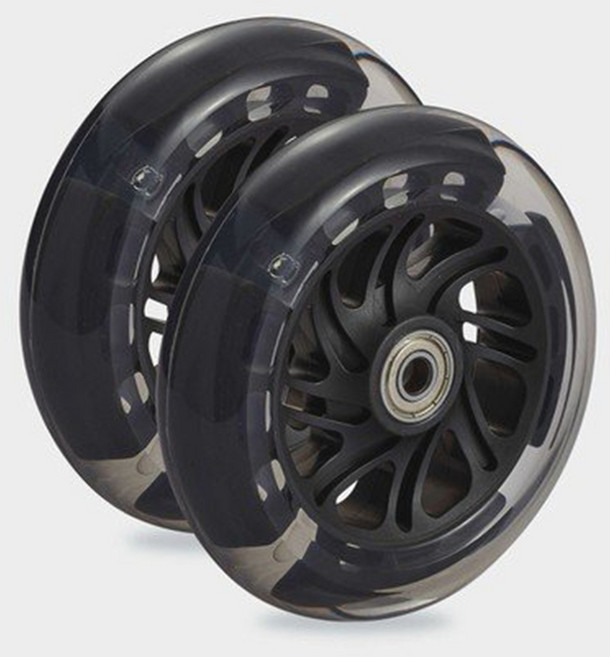 마이크로킥보드 led 맥시 앞 바퀴 교체 부품, 4.미니 LED 뒷바퀴  1개