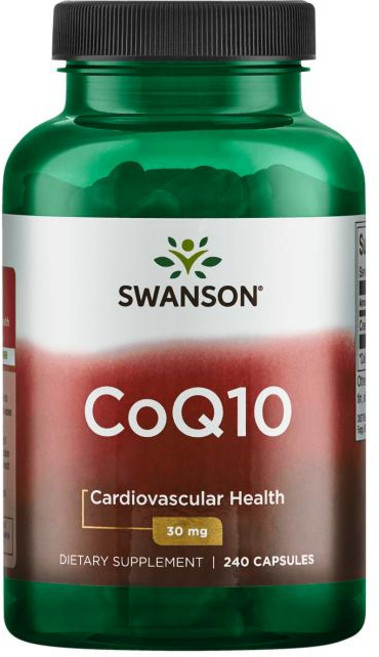 SWANSON 斯旺森 維生素Coq10膠囊 30mg, 240顆, 1罐
