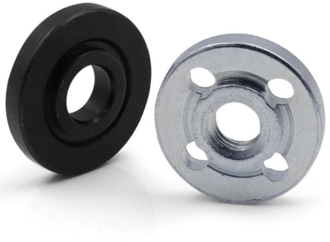 그라인더 만조 플랜지 세트 4인치 M10 내경 16mm 범용, 1세트