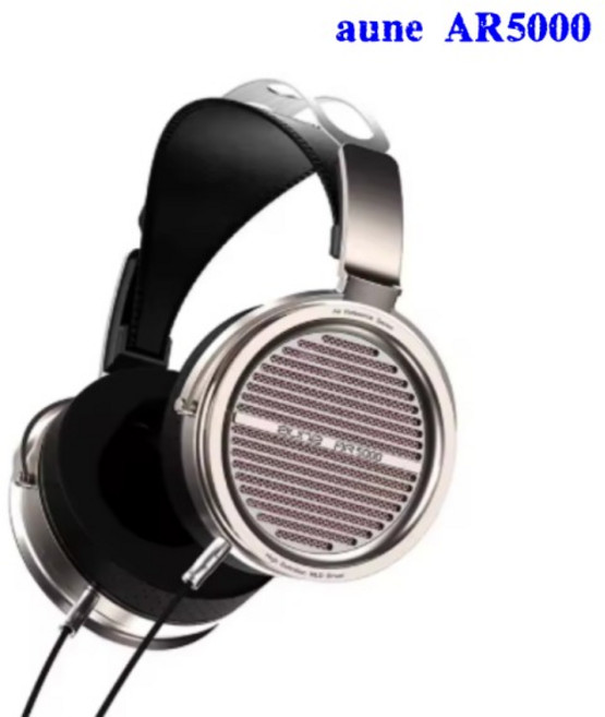 Aune AR5000 유리 이어폰 헤드 마운트 HiFi 발열 스테레오 E스포츠 게임 모니터링 컴퓨터 동적, 01 aune AR5000, 1개