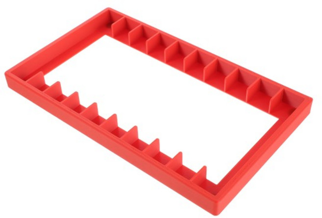 카세트 테이프 정리함 박스 10칸 수납 랙 음악 오디오 홈 오피스 책상 디스플레이 세련된 컴팩트 디자인