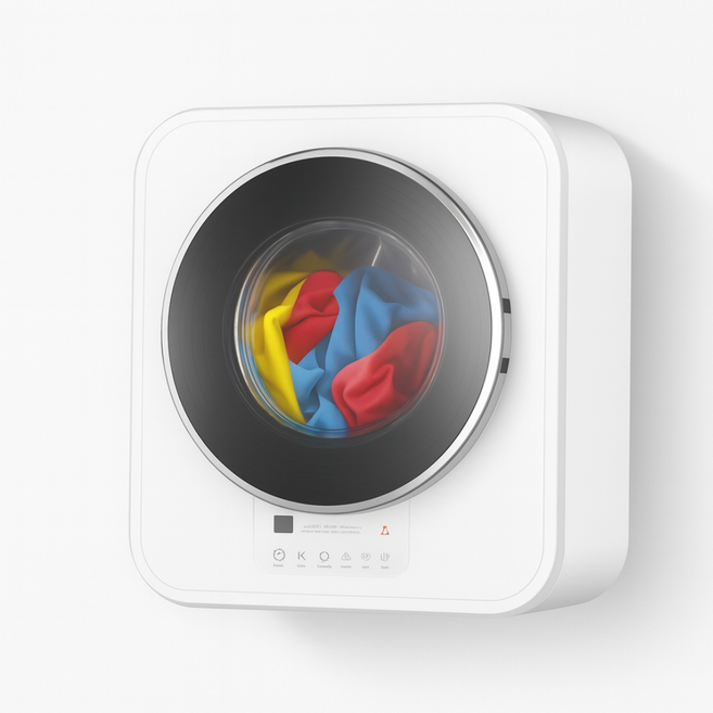 에르보나 벽걸이 미니 세탁기 양말세탁기 속옷세탁기 여행용세탁기, 벽걸이미니세탁기