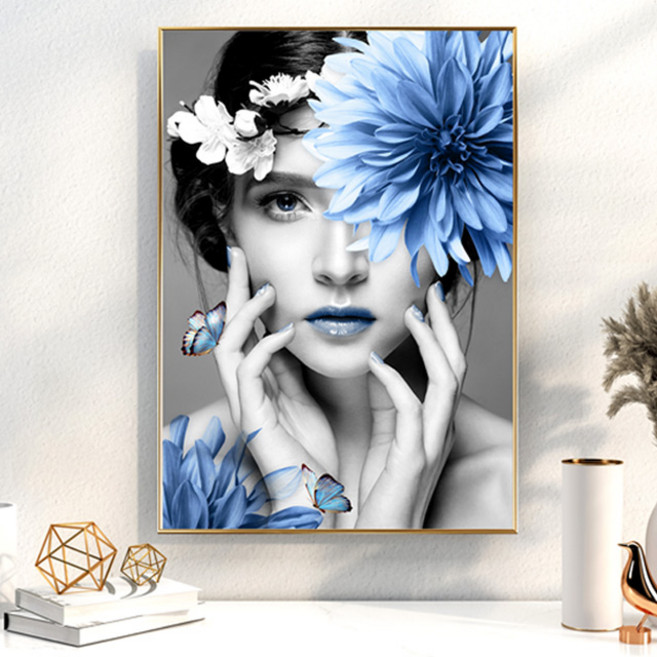 돈들어오는그림 감성 빈티지 포스터 감성인테리어 방꾸미기 대형 거실 벽인테리어 개업선물, 아르망, 올리브골드