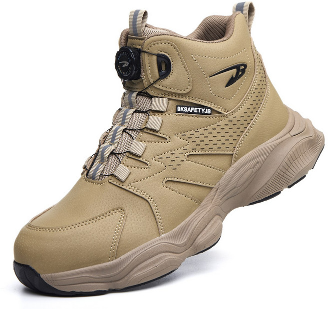 SHITONG 남자 안전화 경량 다이얼 족저근막 리커버리 작업화 HK201