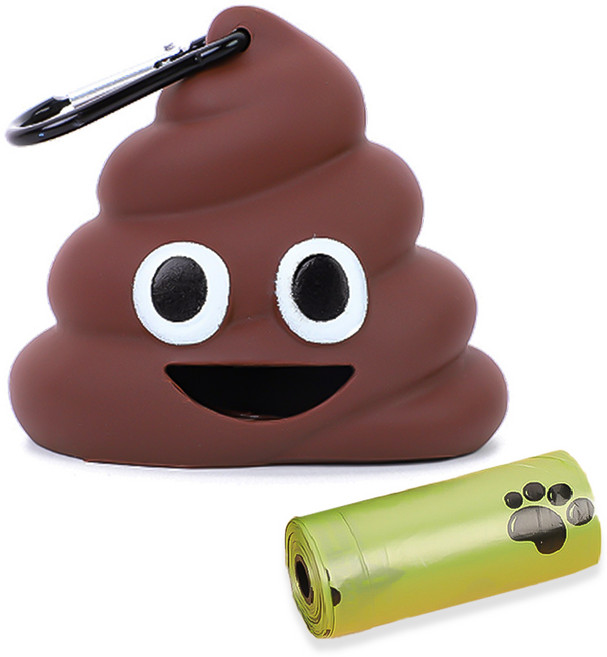 다즐링 반려동물 휴대용 배변봉투 케이스 + 봉투12P, 1세트, 1개