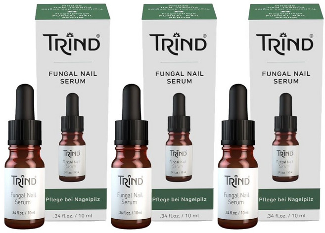 트린드 펑거스 문제성 손톱 발톱 케어 발냄새 제거 유럽직수입, 10ml, 3개