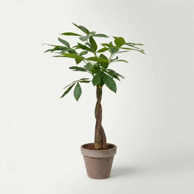 파키라 대형 개업화분 축하 실내공기정화 인테리어 관엽 개업식 공기정화식물, 1개